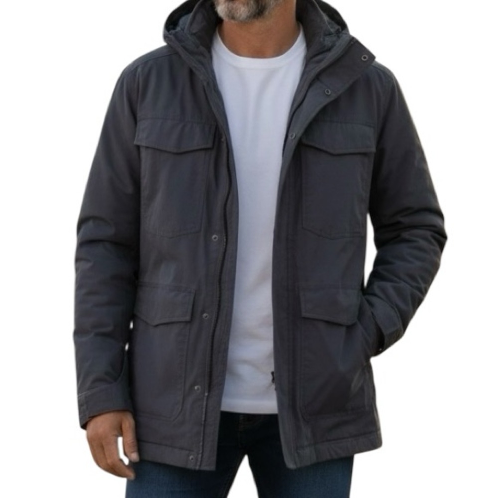 Nau Sandvik Waterproof Gray Jacket XL